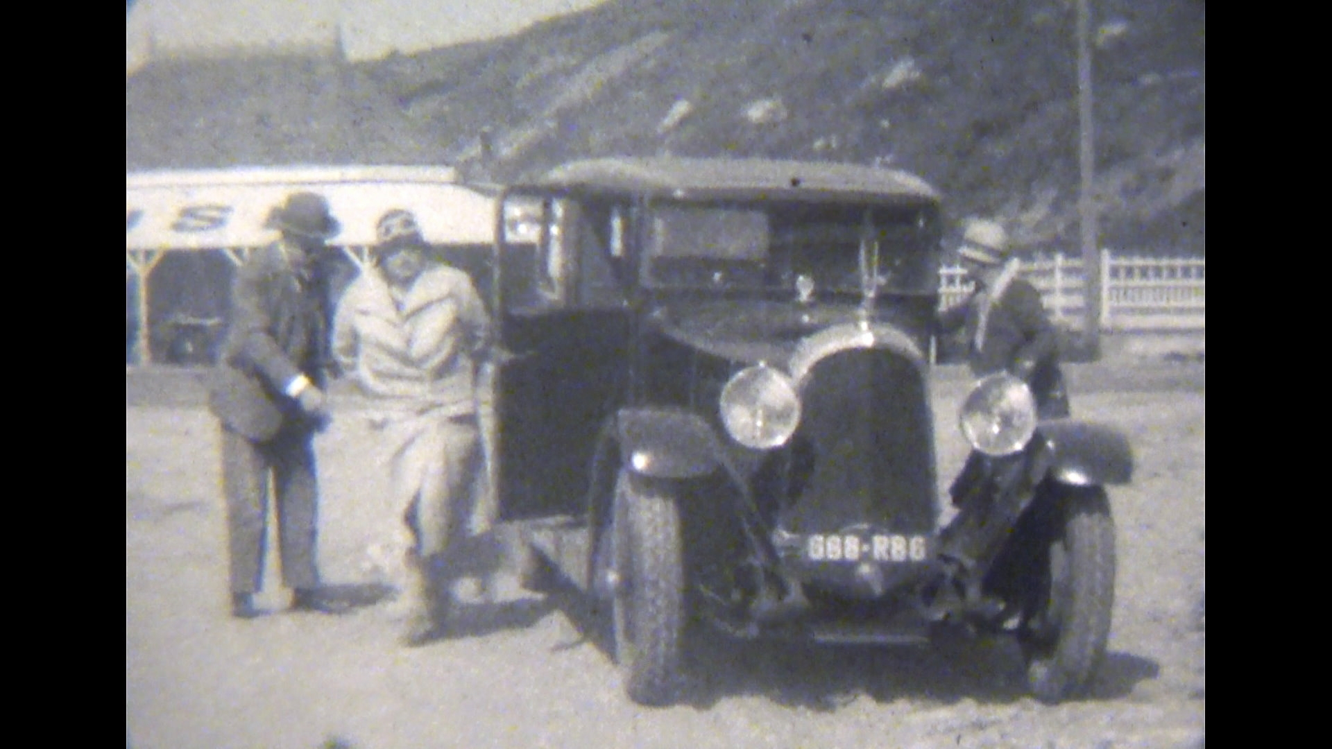 16mm 1929 Deauville-Trouville-Royan-La Rochelle